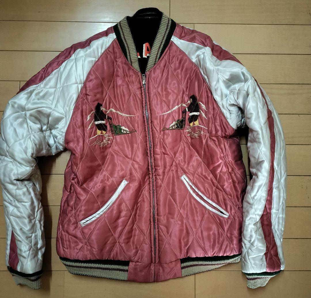 【希少美品】東洋 アラスカ スカジャン 別珍 アラスカジャン