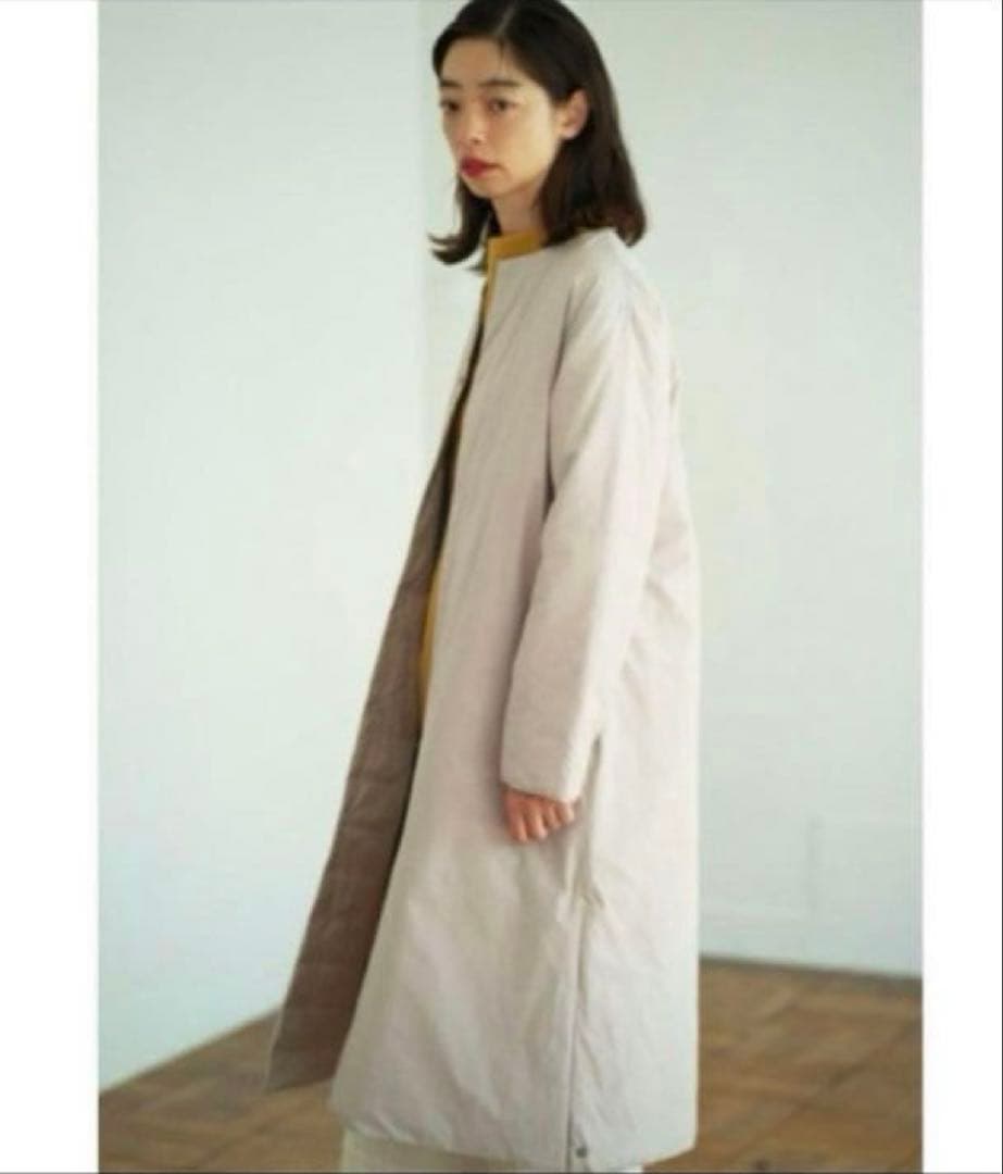 値下げ【美品】plantation ライトリバーダウン　ベージュ