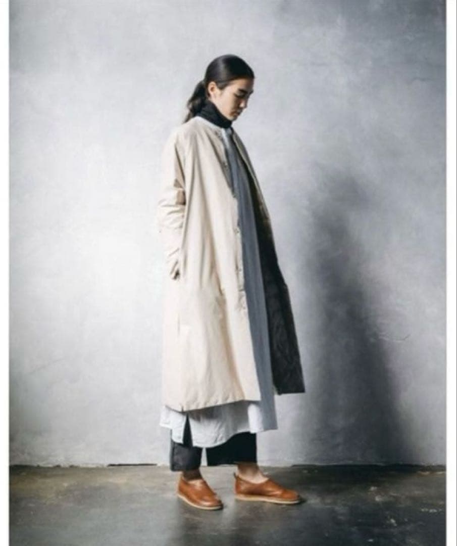 値下げ【美品】plantation ライトリバーダウン　ベージュ