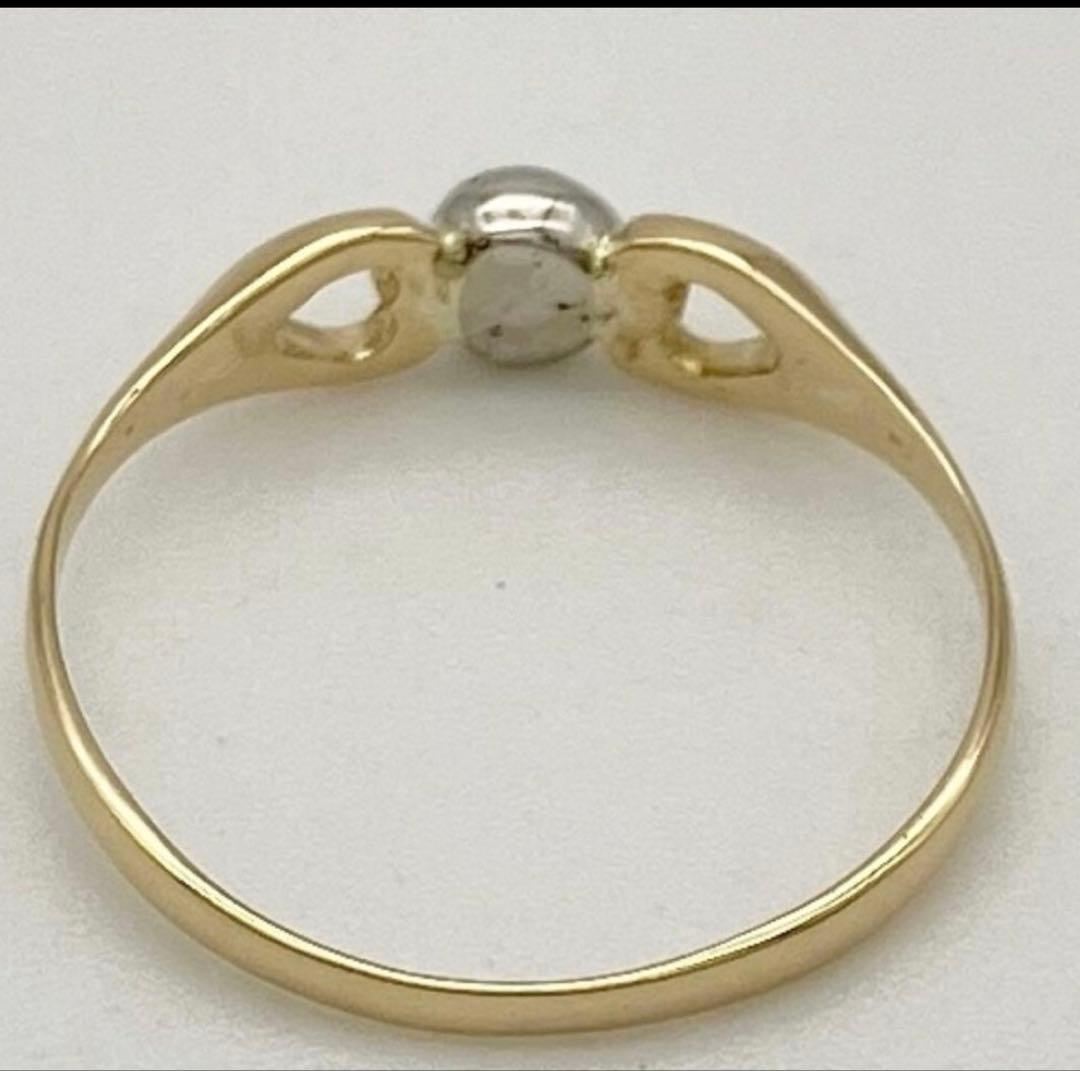 K18 Pt857コンビリング