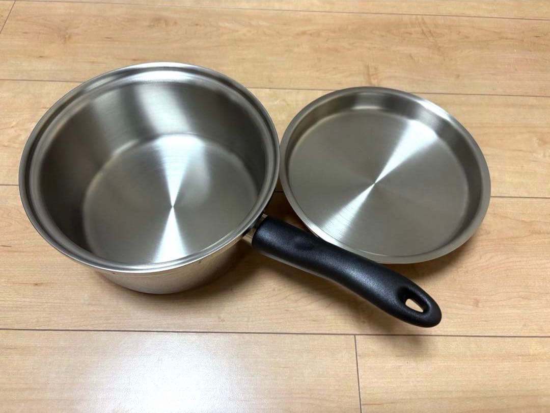 新品未使用 Amway Queen 大ソースパン 鍋