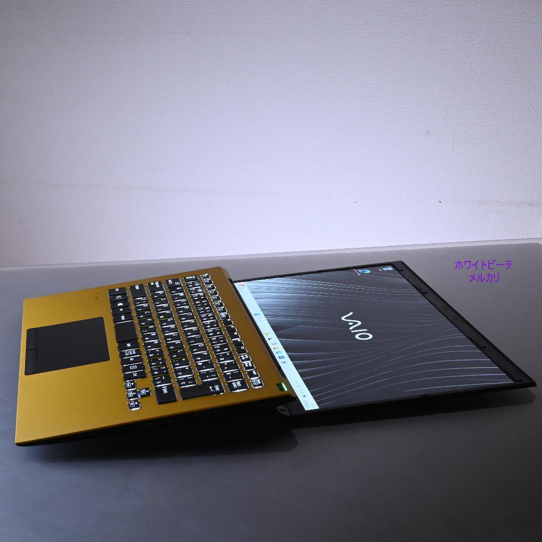 Vaio pro PK i5_16G 11世代 14型 2022 黄黒