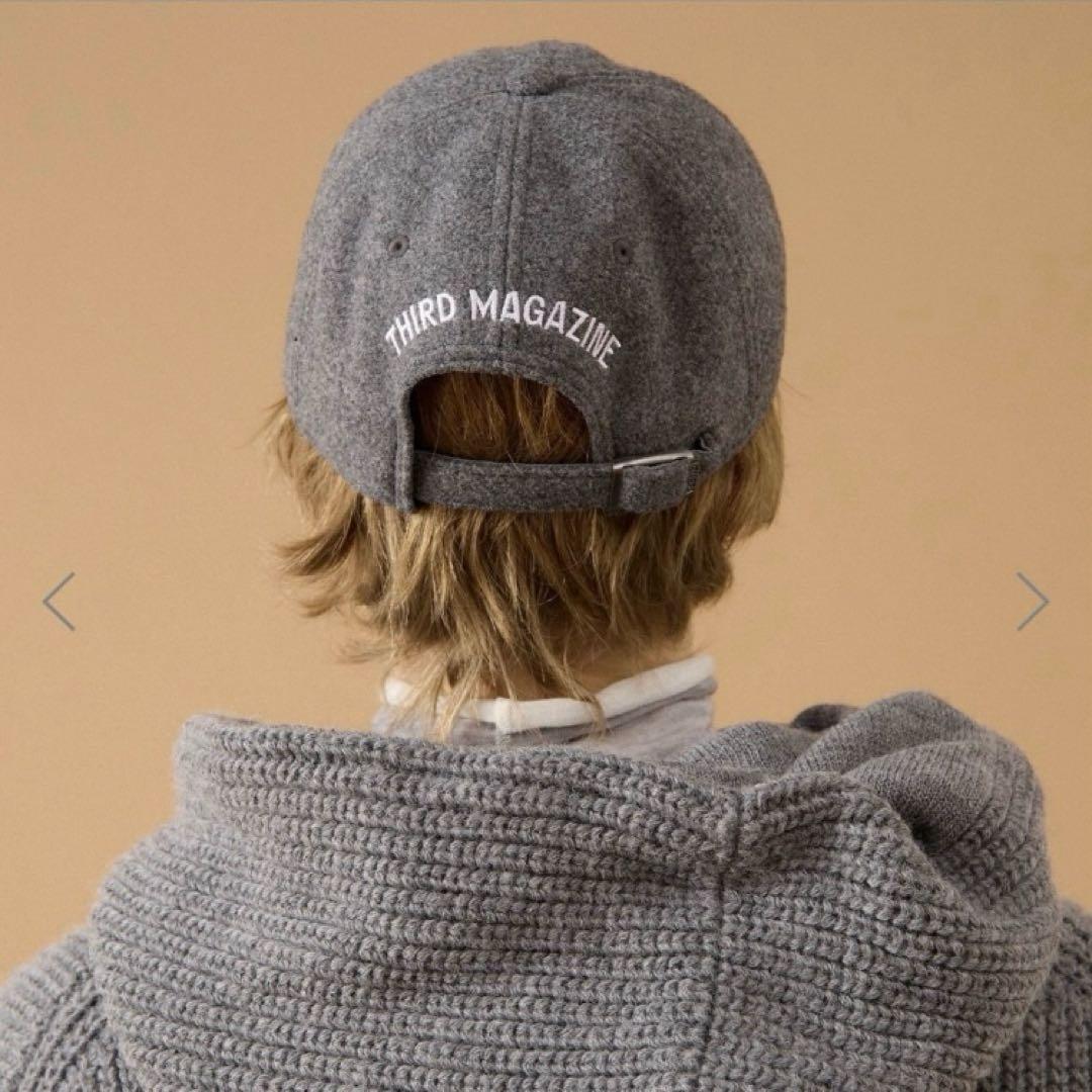 【新品】 別注ニューエラ　サードマガジン　ウール　キャップ　グレー