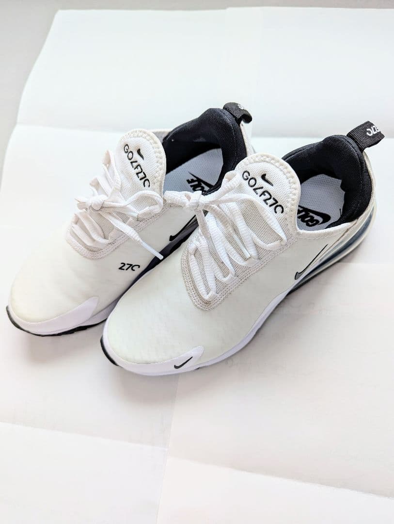 NIKE ゴルフ エアマックス 270G 白黒