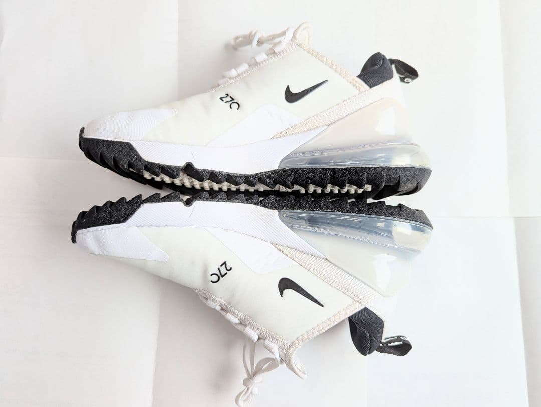 NIKE ゴルフ エアマックス 270G 白黒