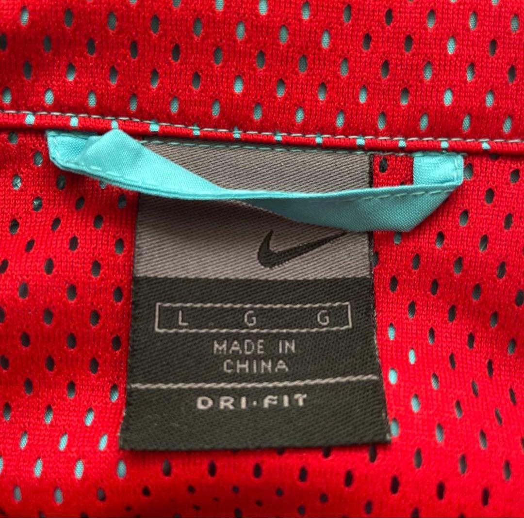 希少 NIKE 00s ナイロンジャケット　テック系　短丈　ドローコード　y2k