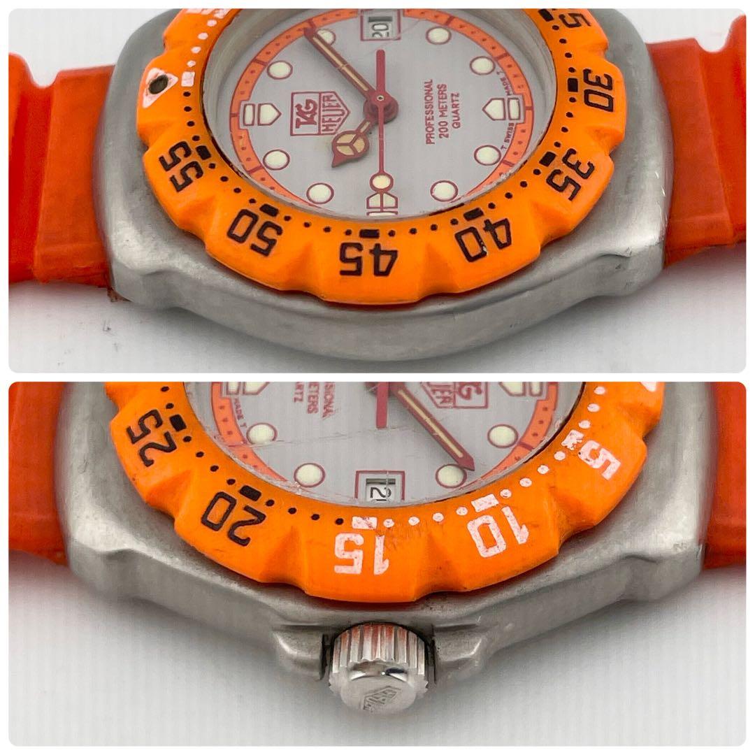 タグホイヤー　フォーミュラ1 プロフェッショナル 腕時計　オレンジ　純正