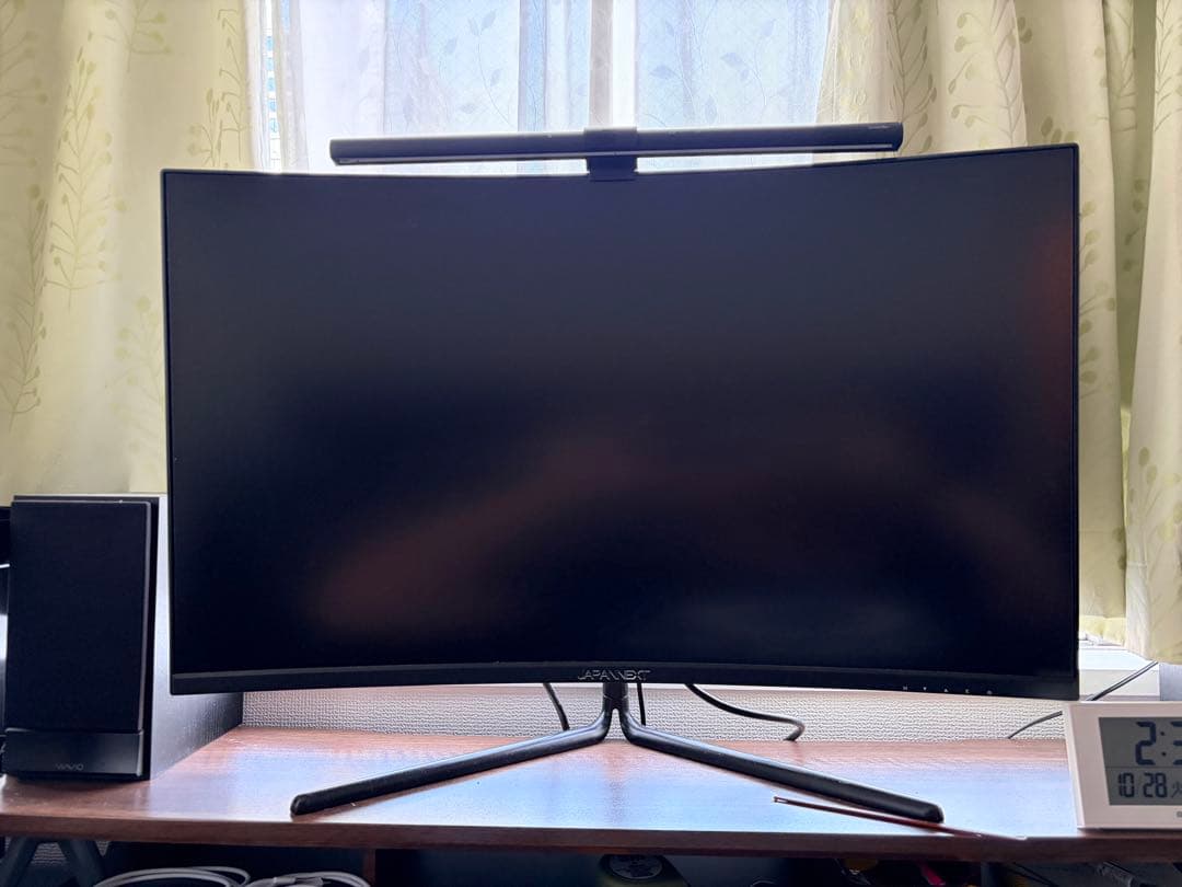 JAPANNEXT 31.5インチ湾曲モニター