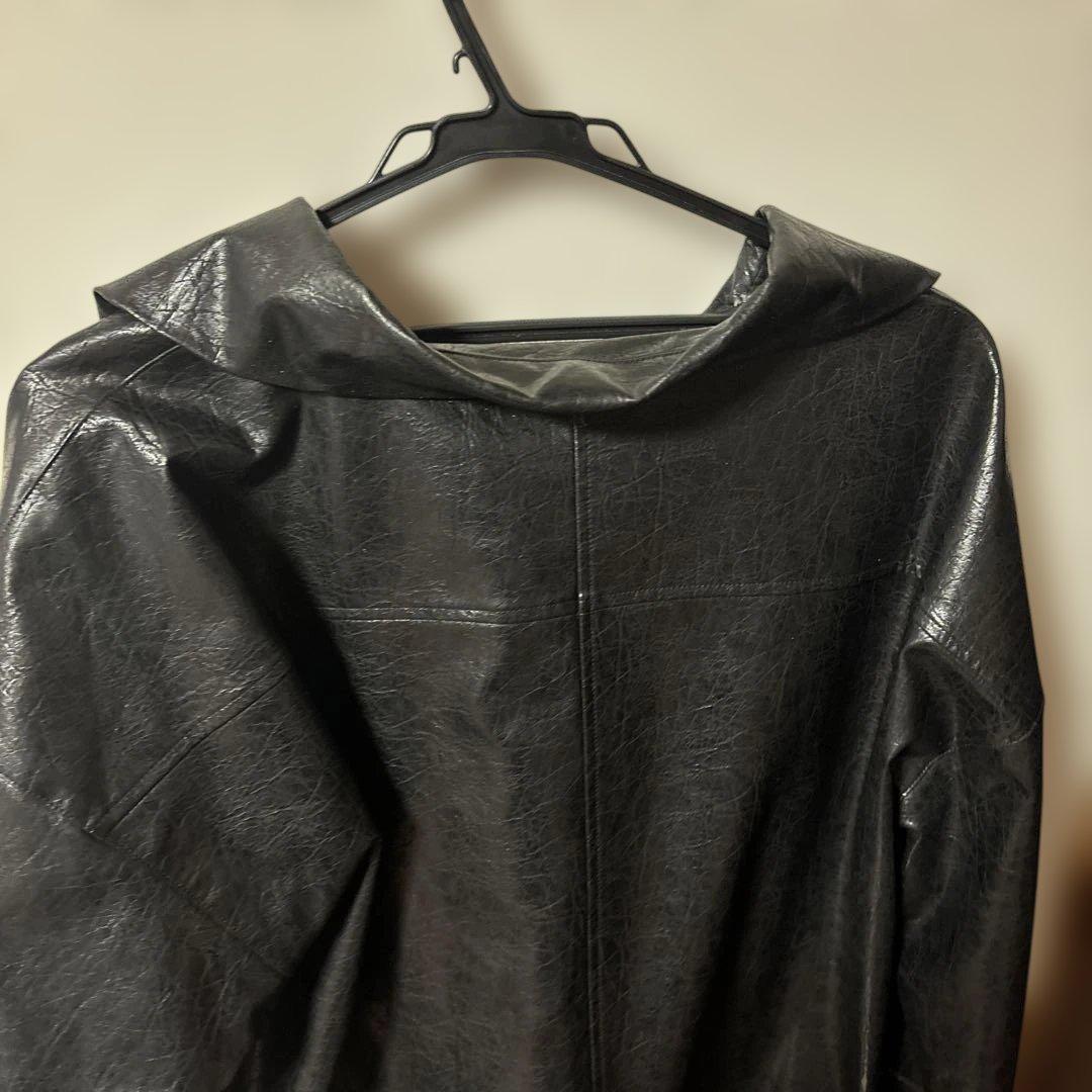 LAST NEST ブラックジャケット ハーフジップbadhop yzerr