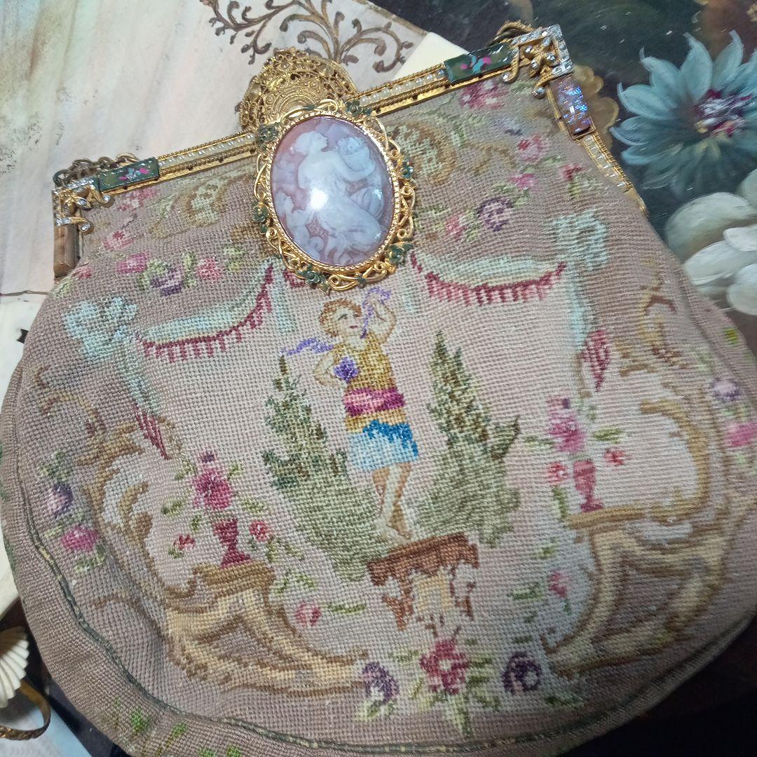 フランスアンティークプチポアンバッグプチポアン手帳付