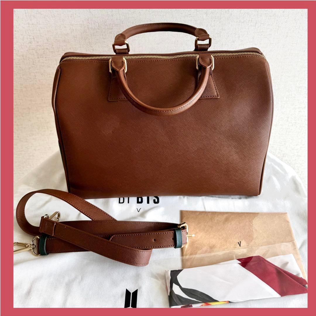 BTS V テテ　ボストンバック　アーティストメイド　正規品