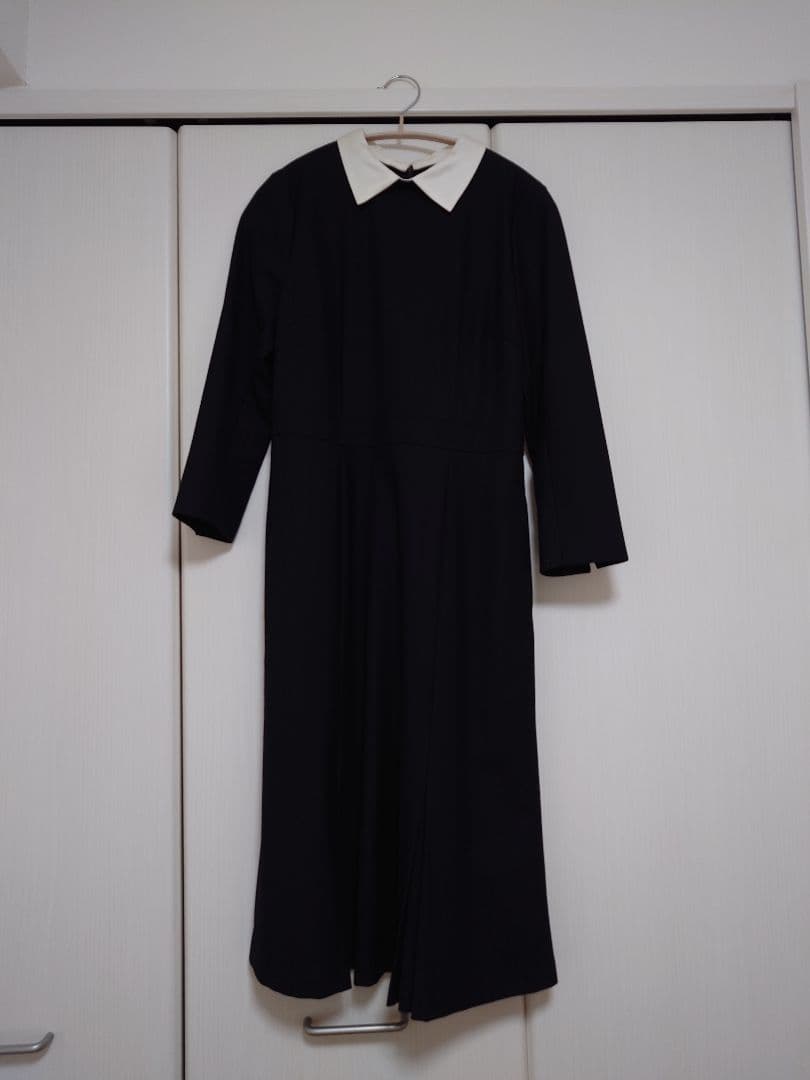 CELFORD ブラック 長袖 ワンピース