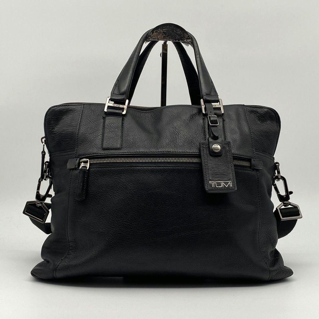 TUMI 68516D ビーコンヒル ブランチスリム ブリーフケース レザー 黒