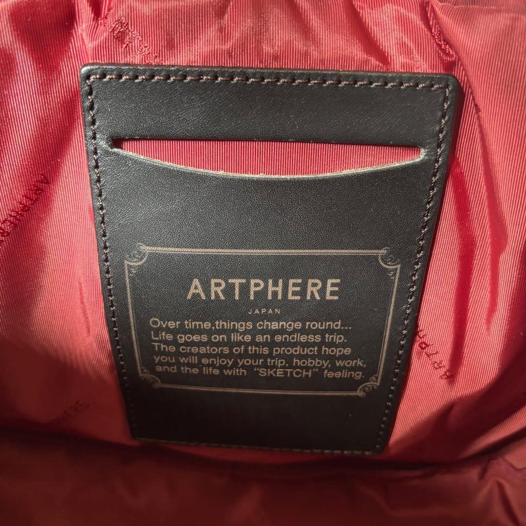 ✨️美品✨️ アートフィアー トートバッグ タグ付き ボストン 大容量