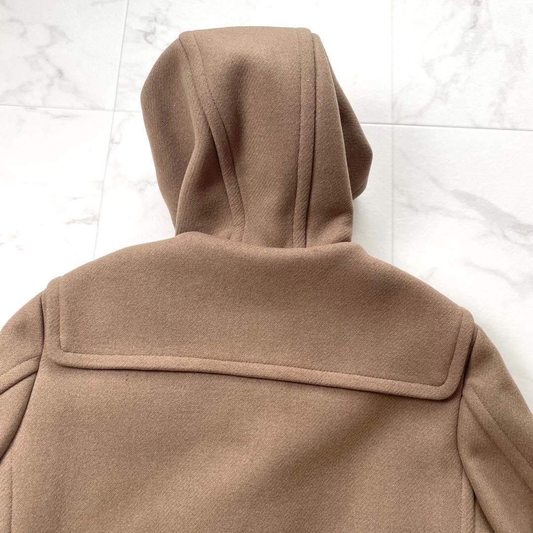 美品✨定価11万 ドゥロワー メルトンウール ダッフルコート 袖裏シルク 38