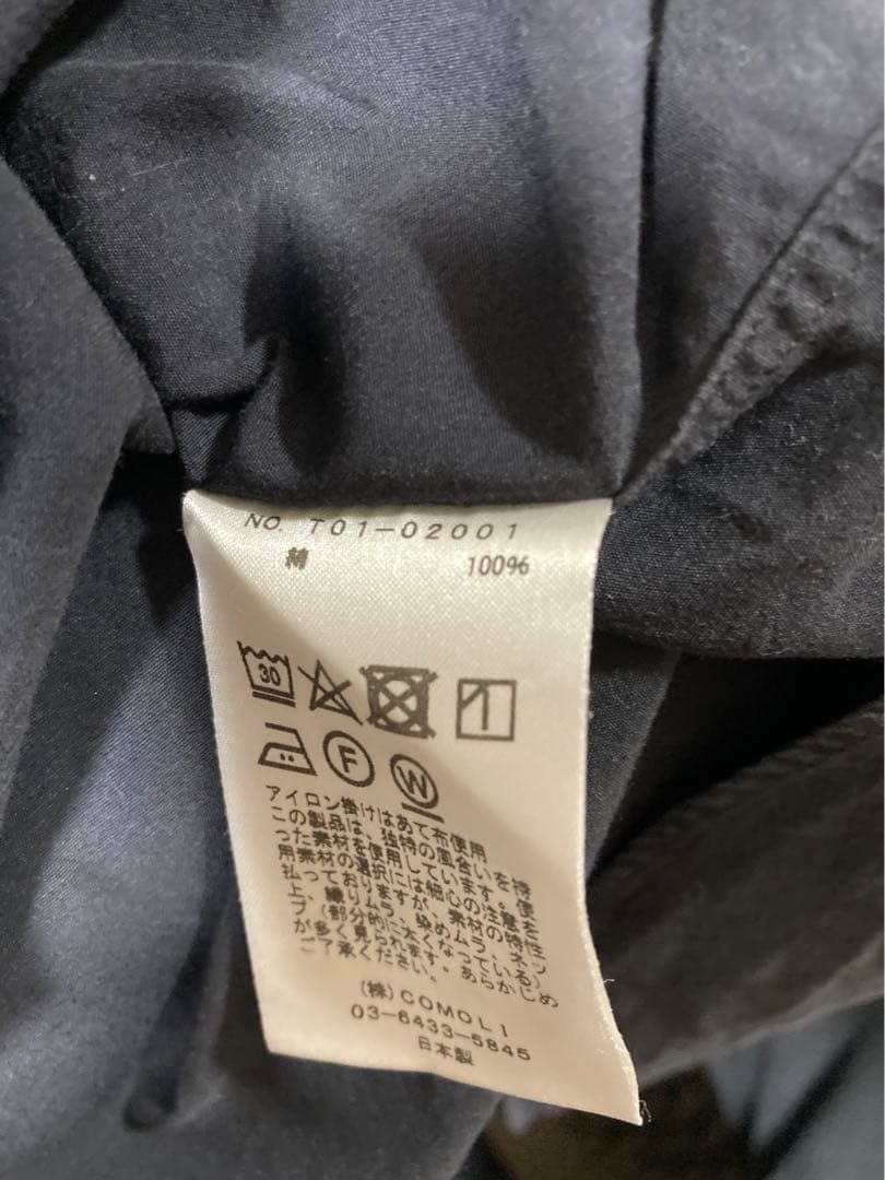 COMOLI 21SS コモリシャツ