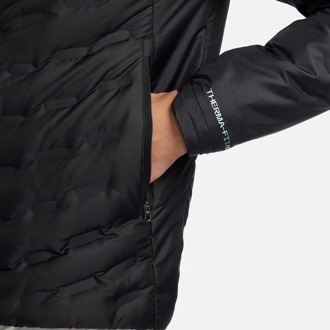 ナイキ エアロロフト メンズ レペル ダウン ランニングジャケット M 黒