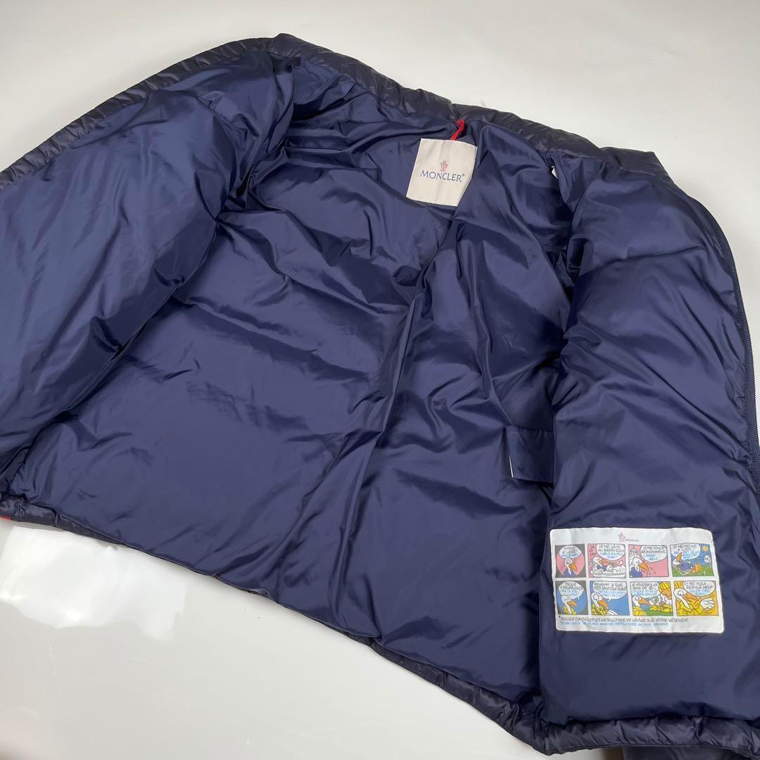 【未使用級】MONCLER モンクレール ネイビー ダウンジャケット M相当