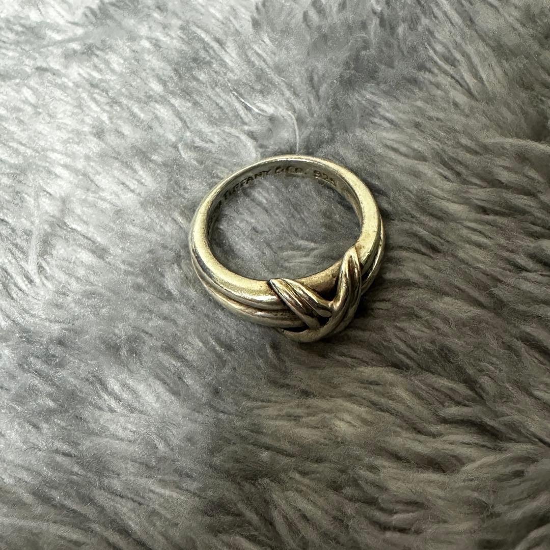 【希少】Tiffanyティファニー シグネチャークロスリング 13号 SV925