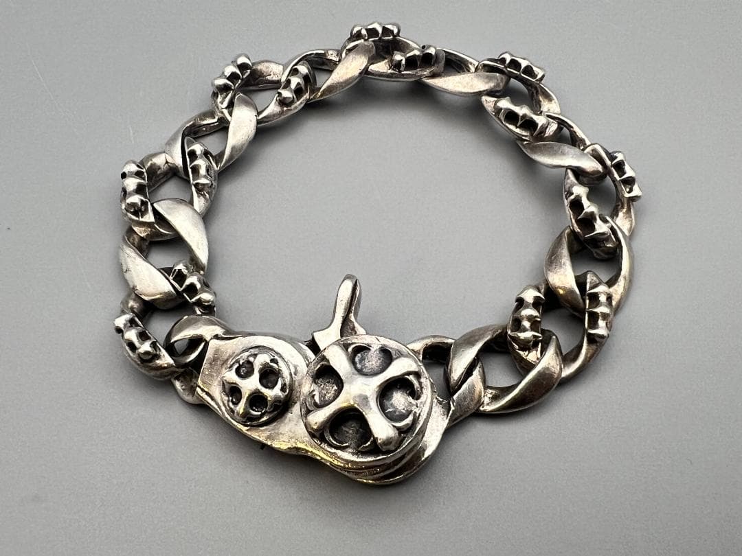 925刻印　メンズ用　プレスレット　銀細工　重量約69ｇ