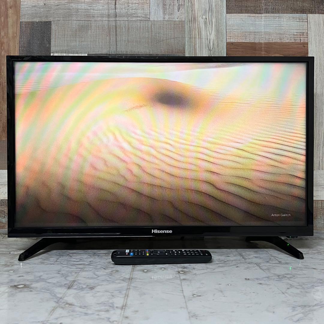 即日受渡❣️3年前購入全国送料込ハイセンス32型YouTube.U-NEXT