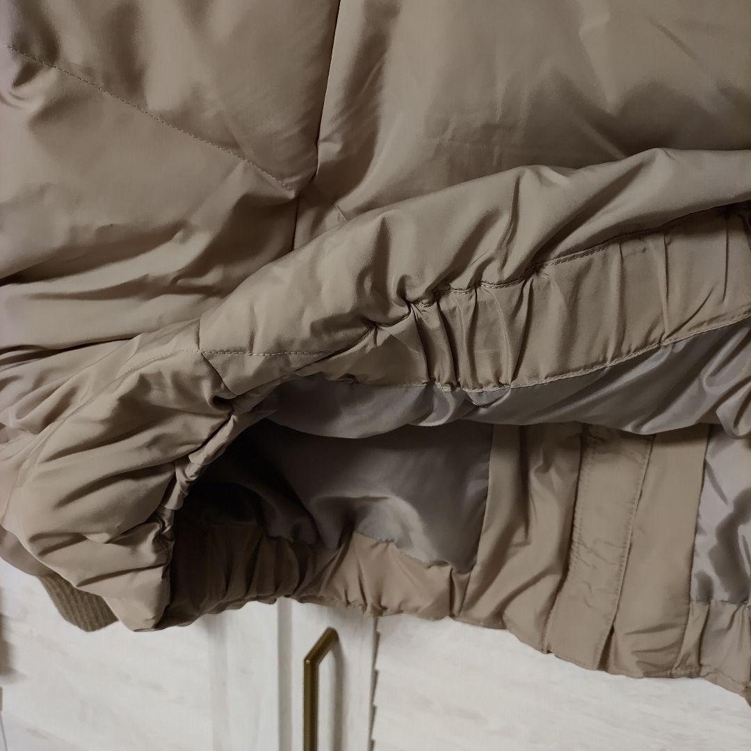 【in der stadt Daunen】フード付きミドル丈ダウンジャケット