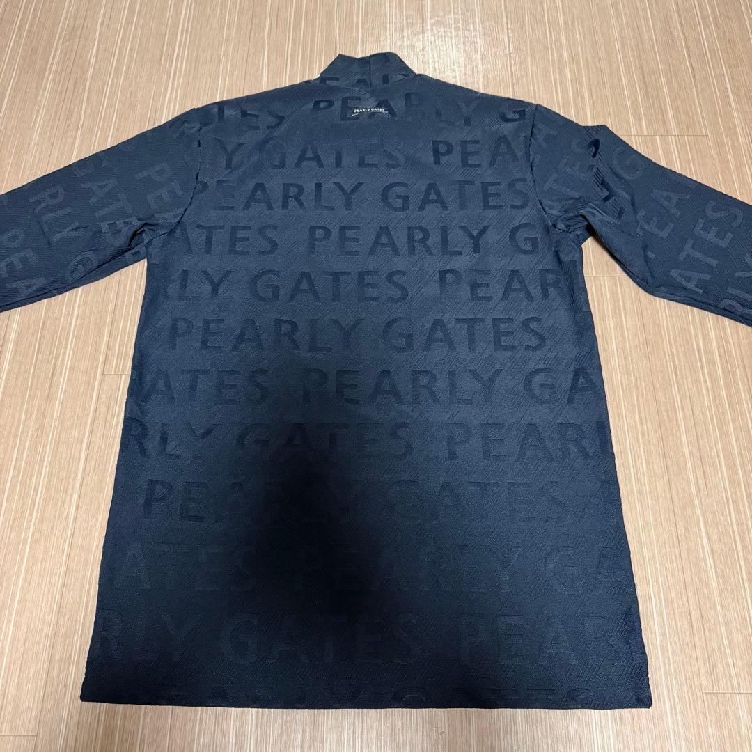 新品タグ付きPEARLY GATES ネイビー シャツ サイズ5