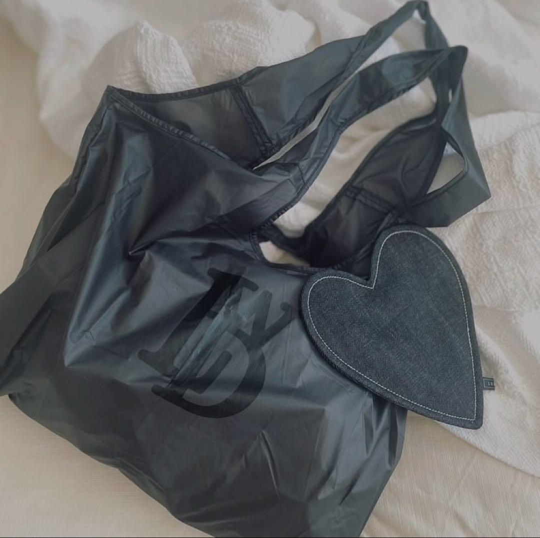 梅田阪急限定 ludlow ラドロー ハートポーチショッピングバッグ