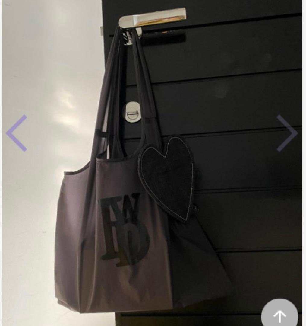 梅田阪急限定 ludlow ラドロー ハートポーチショッピングバッグ