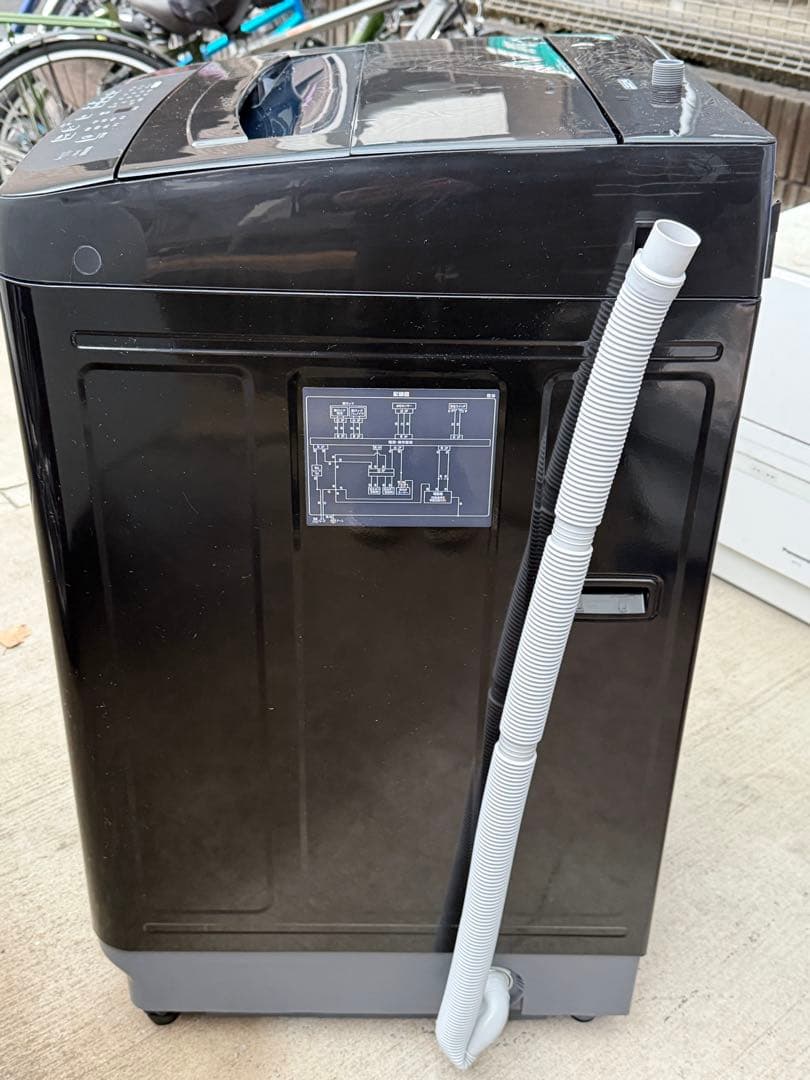 アイリスオーヤマ 10kg 洗濯機 TNI-100A1-B 2024年製