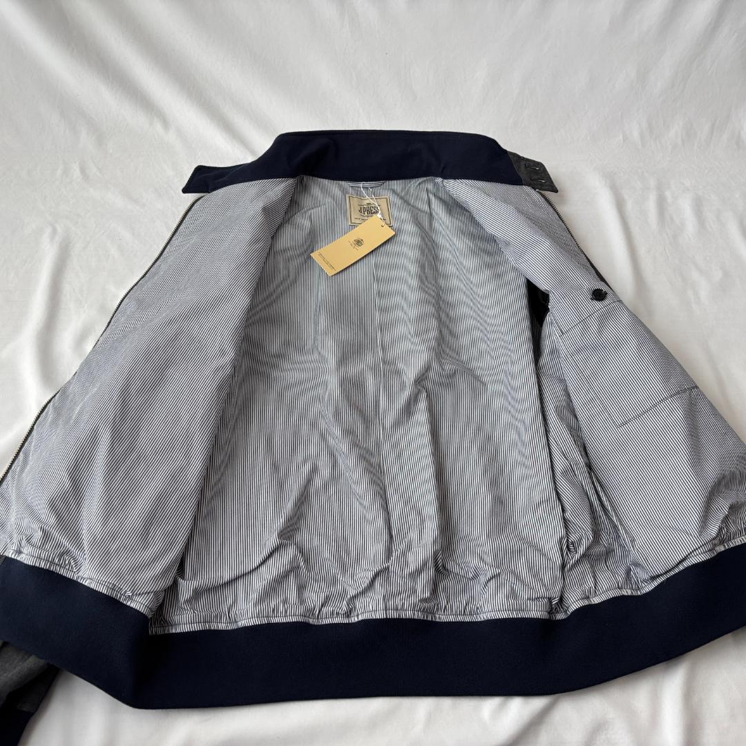 未使用・タグ付 ジェイプレス スイングトップ お洒落 グレー 綿 Mサイズ