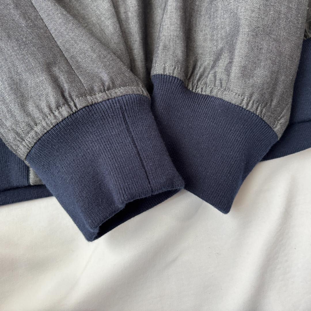 未使用・タグ付 ジェイプレス スイングトップ お洒落 グレー 綿 Mサイズ