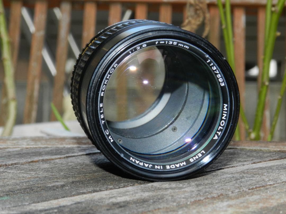 即撮影可　MINOLTA MC TELE ROKKOR 135mm f/2.8