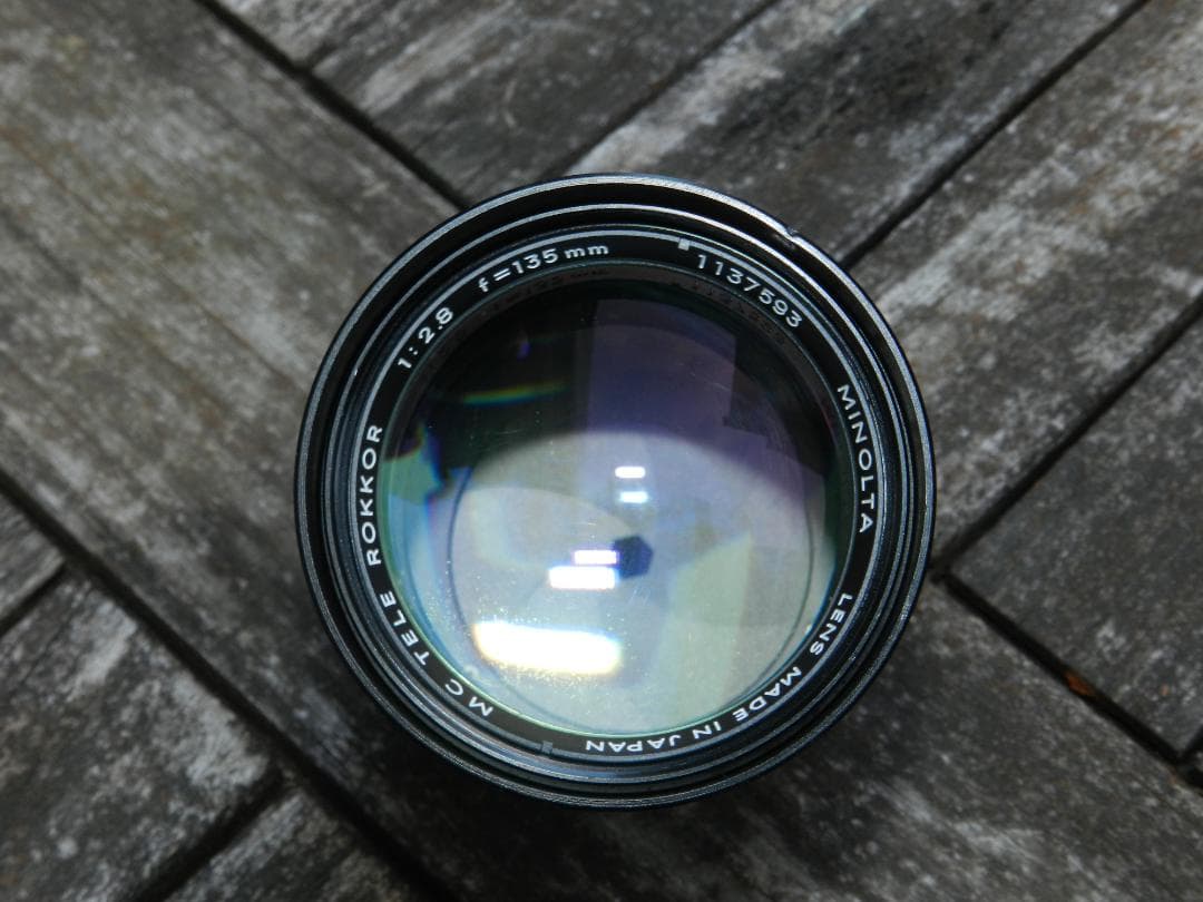 即撮影可　MINOLTA MC TELE ROKKOR 135mm f/2.8