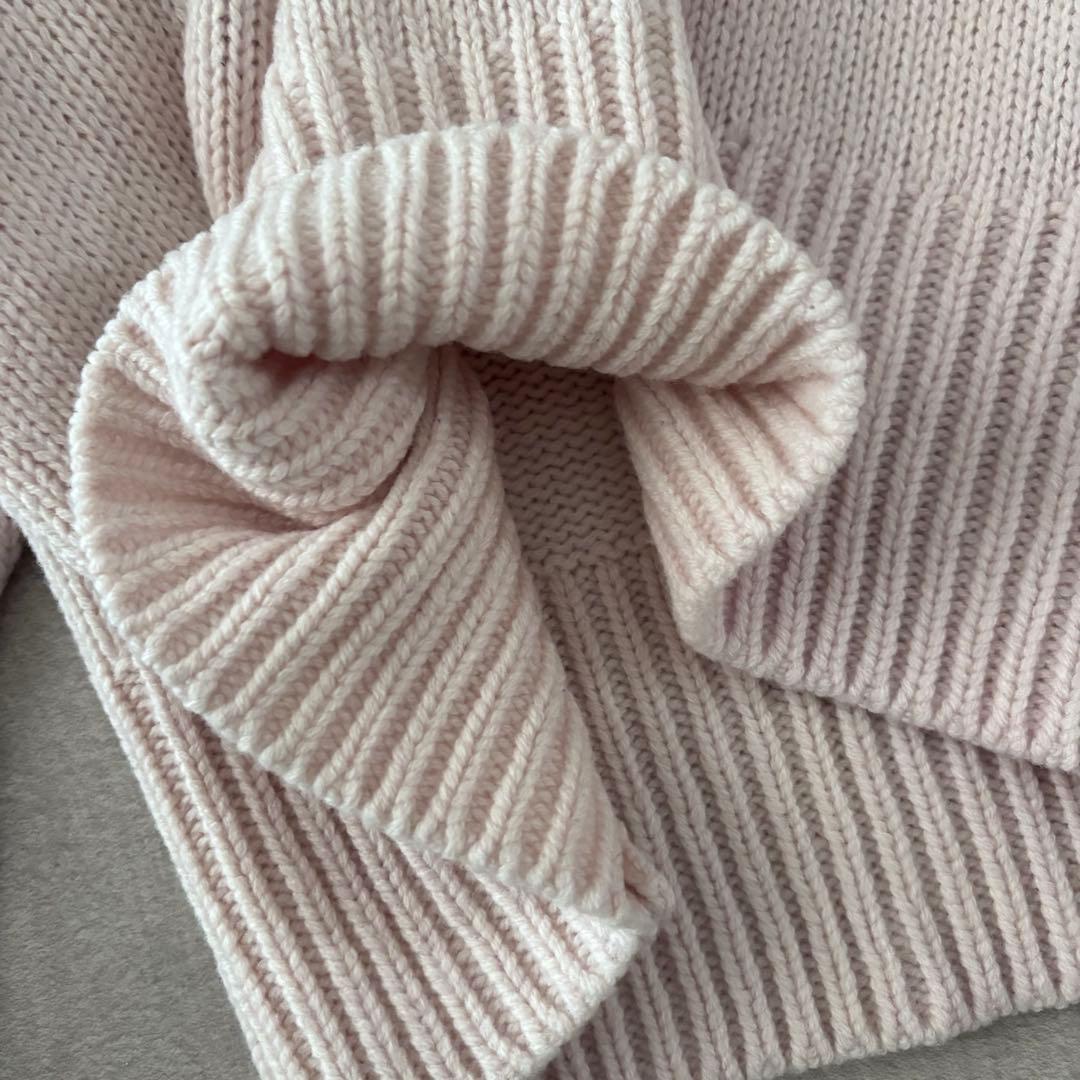 美品 GALERIE VIE ファインウール ハイネックプルオーバー 日本製