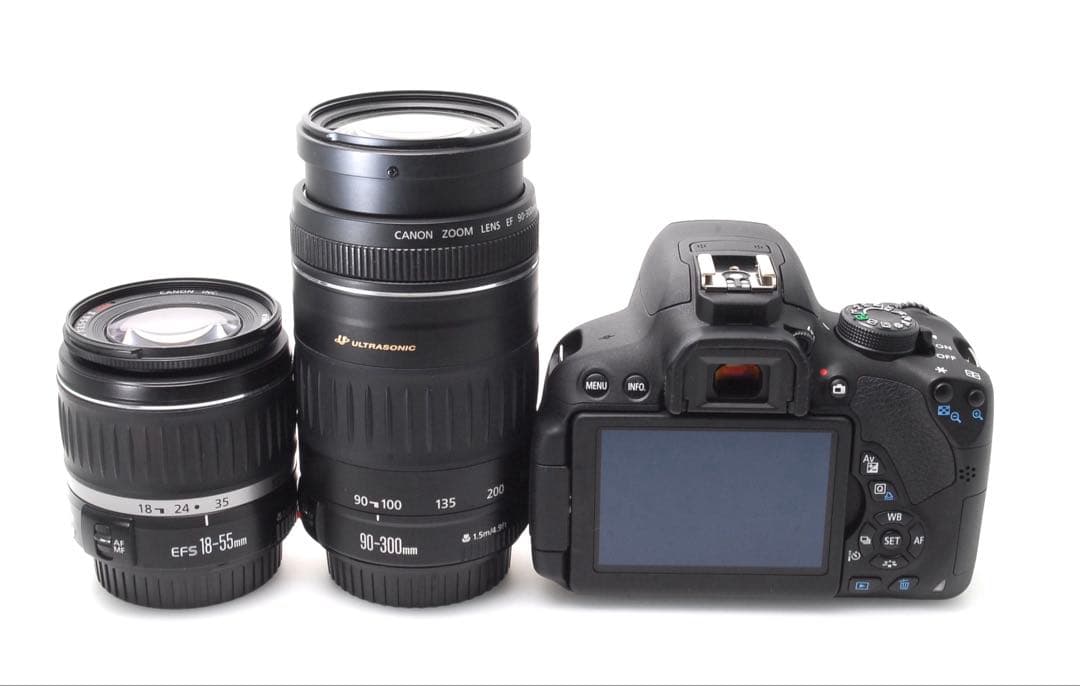 ✨ショット数4100✨CANON KISS X7i✨ダブルレンズ✨初心者モデル✨