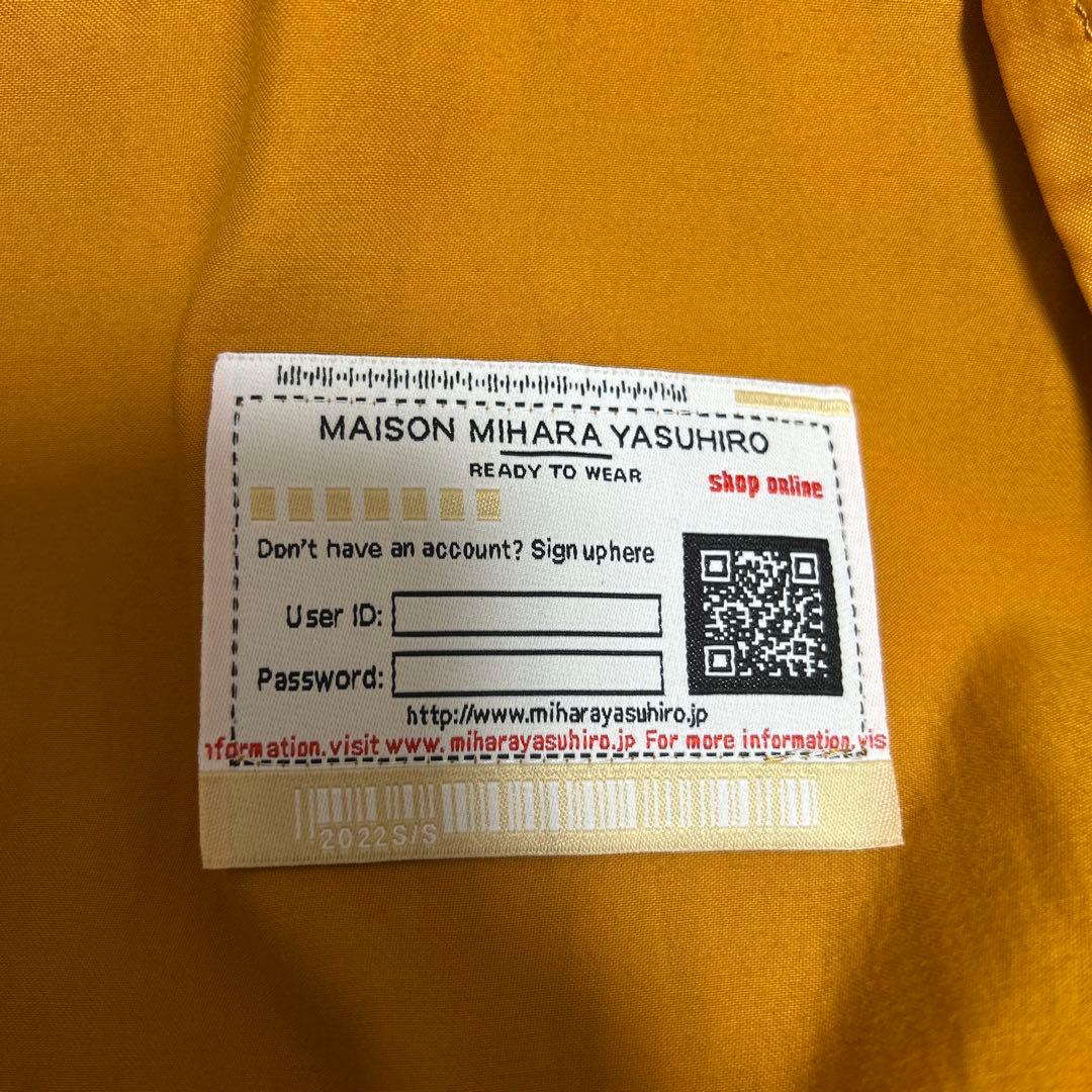 ☆*☆様 Maison Mihara Yasuhiro 22SS 長袖シャツ 刺