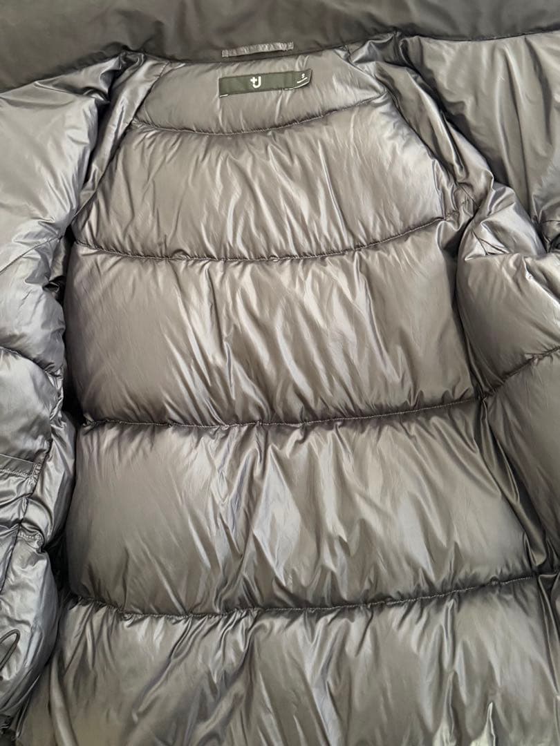 +J ジルサンダー/UNIQLO　ハイブリッドダウンジャケット黒　Sサイズ