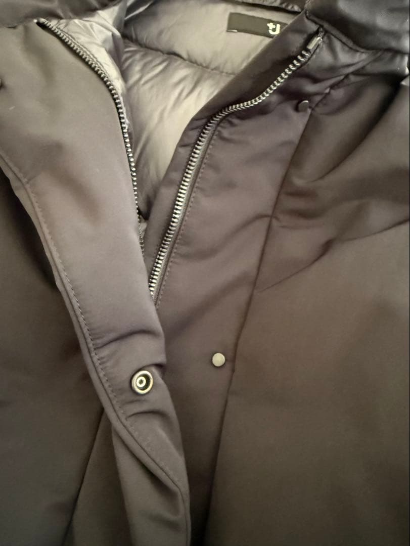 +J ジルサンダー/UNIQLO　ハイブリッドダウンジャケット黒　Sサイズ