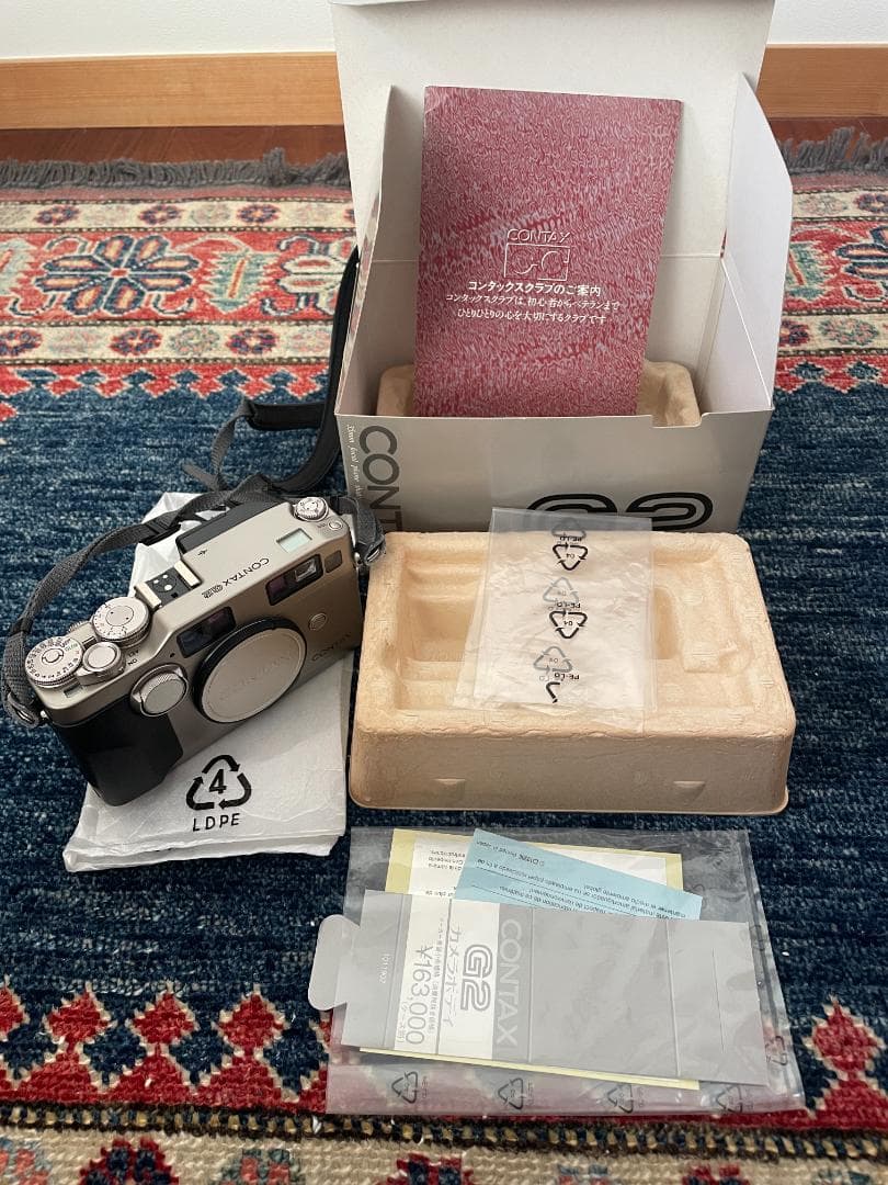 CONTAX G2　ワンオーナー 美しい液晶　元箱付