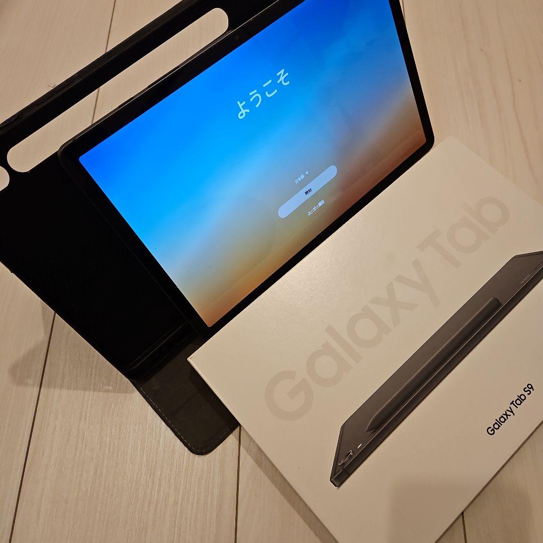 Samsung Galaxy Tab S9 本体 カバー付き