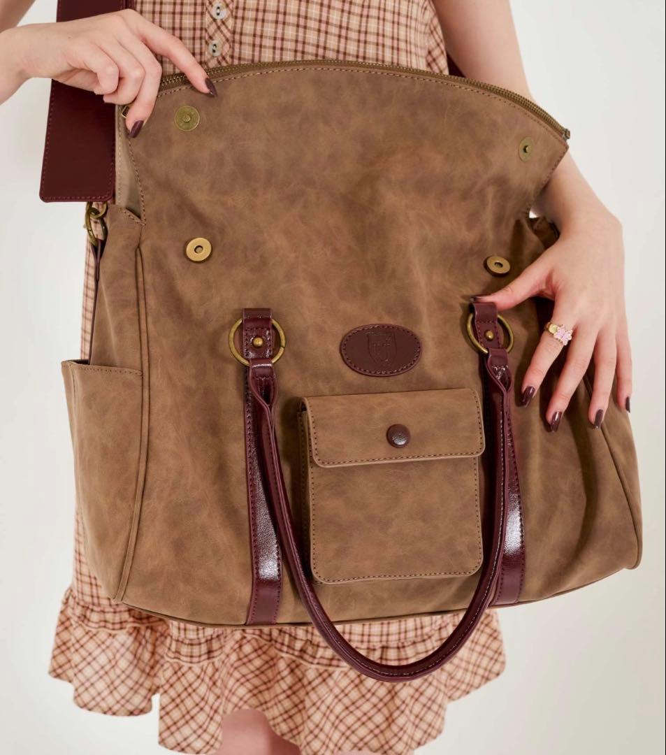 ショルダー付き トラベルバッグ TINA：JOJUN