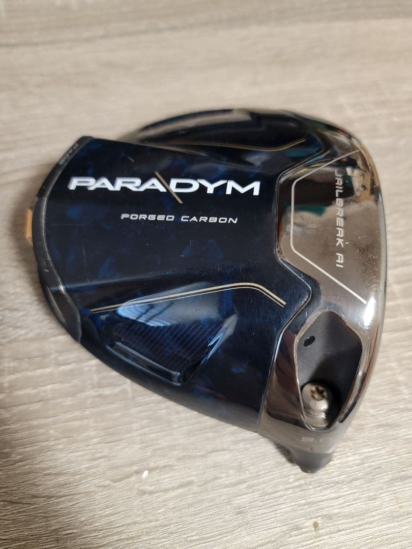 パラダイムドライバーヘッドロフト角9