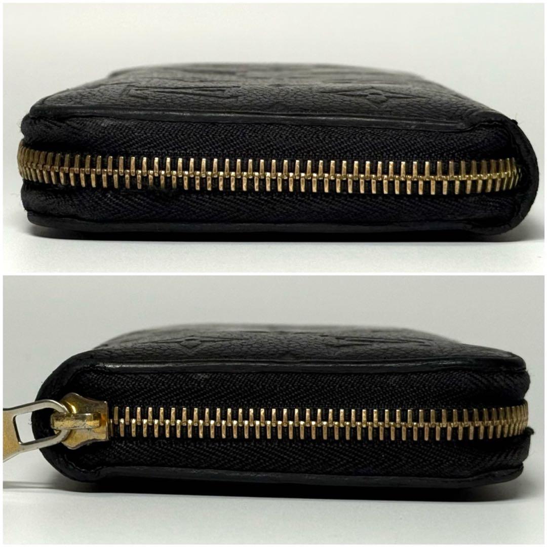ルイヴィトン モノグラム アンプラント ノワール ジッピーウォレット 長財布