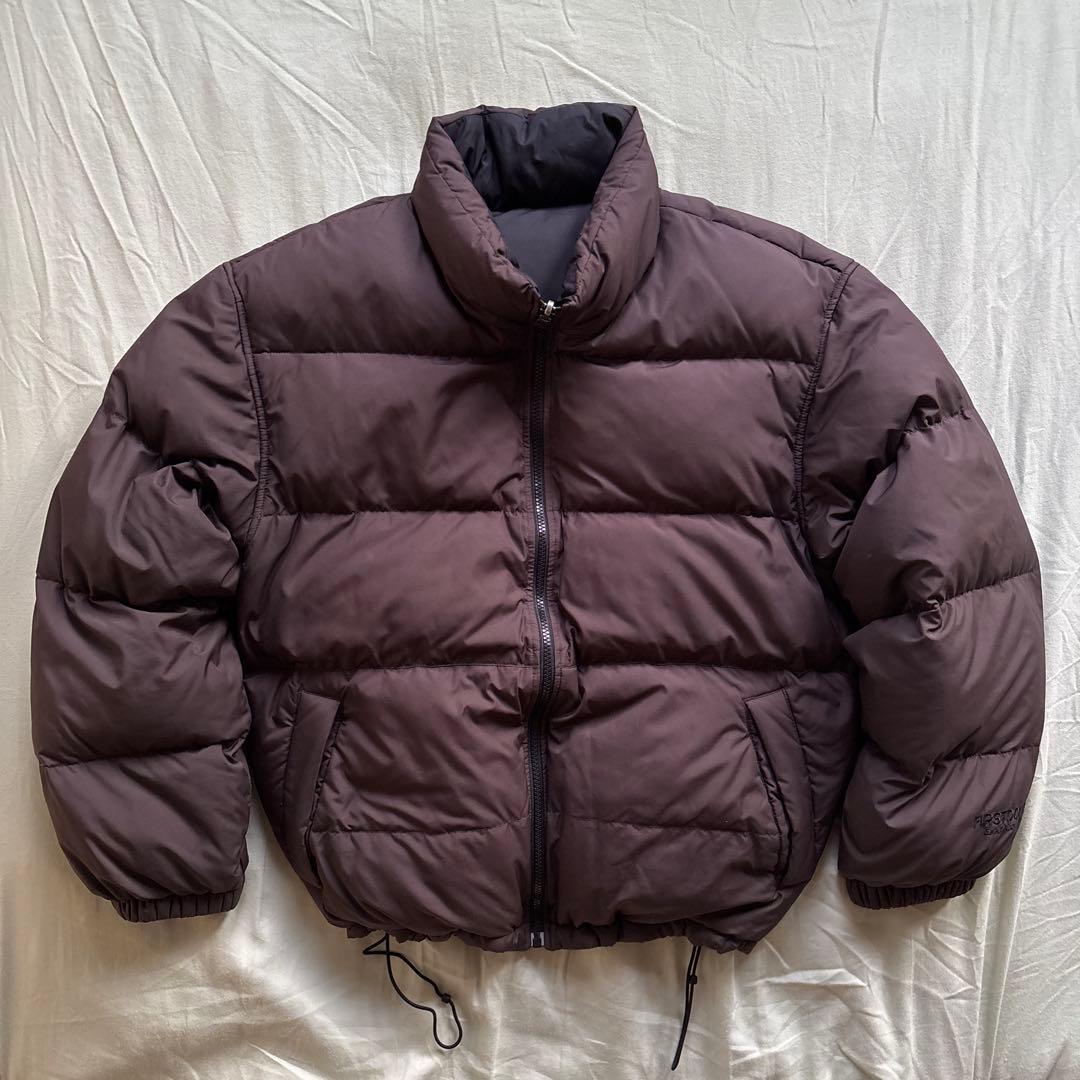 【90s】FIRST DOWN ヌプシ型 ダウンジャケット リバーシブル USA