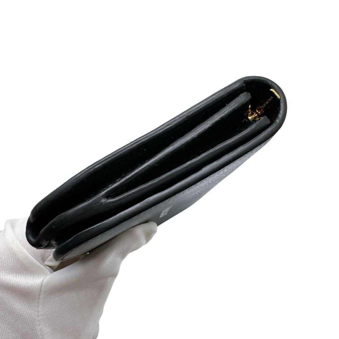 バレンシアガ 594289 レザー エブリデイ ブラック 長財布 美品 お買い得