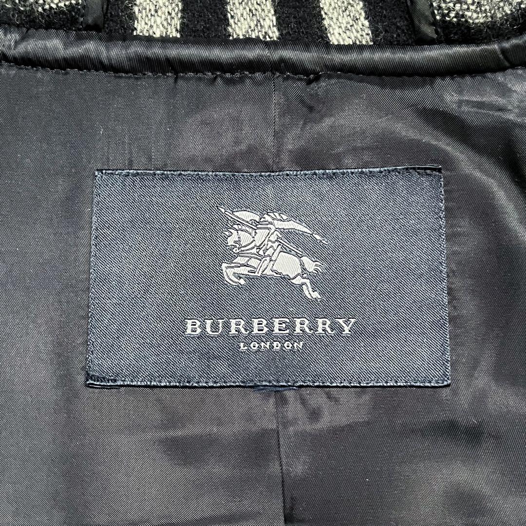 訳あり極美品 大きいサイズ バーバリーロンドン ダッフルコート ノバチェック