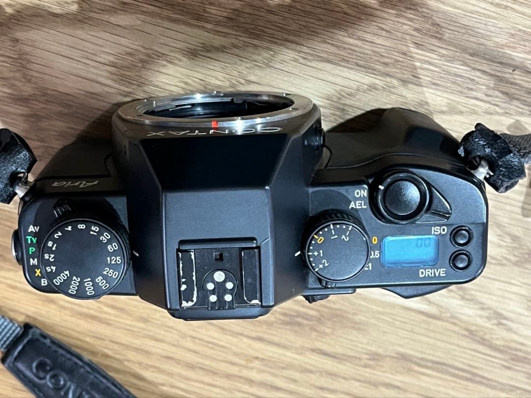 CONTAX Aria フィルムカメラ + Carl Zeiss レンズ2種付き