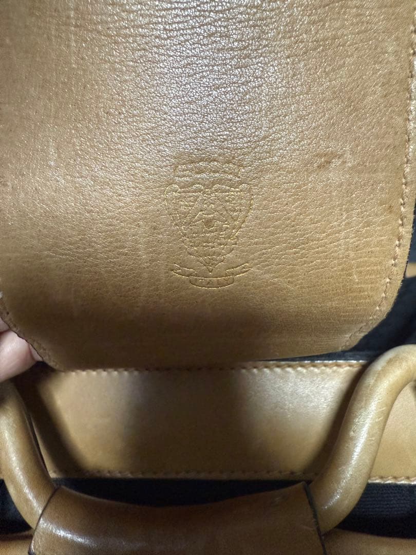 ヴィンテージ 80'S OLD GUCCI キャンバス レザー スーツケース