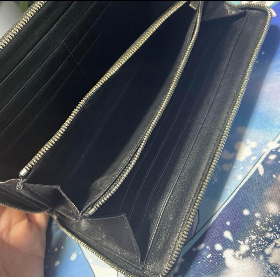 バレンシアガ　長財布　ブラック